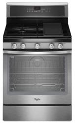 Whirlpool Gas Range - Available in Black, White and Stainless Steel