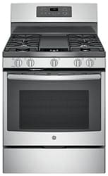 GE Gas Range - Available in Black, White and Stainless Steel