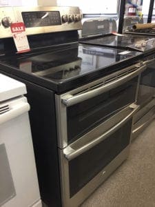 Dual oven stove