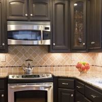 Kitchen with Stainless Steel Appliances